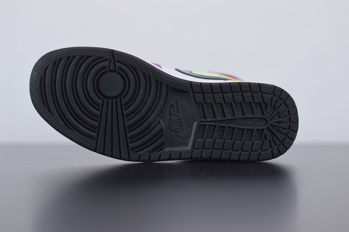 air jordan 1 mid se multi-color cw1140-100