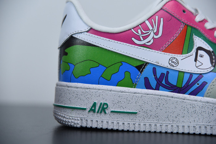 nike air force 1 flyleather ruohan wang cz3990-900
