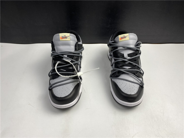 nike sb dunk low off-white black grey ct0856-007