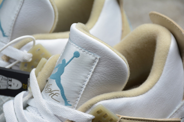 air jordan 4 gs linen 487724-118
