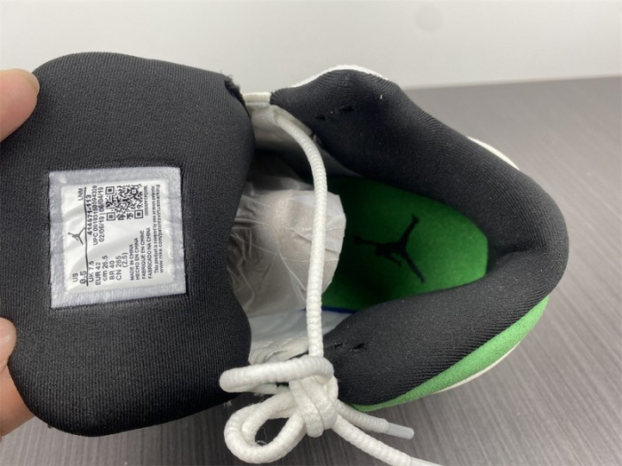 air jordan 13 retro white lucky green db6537-113