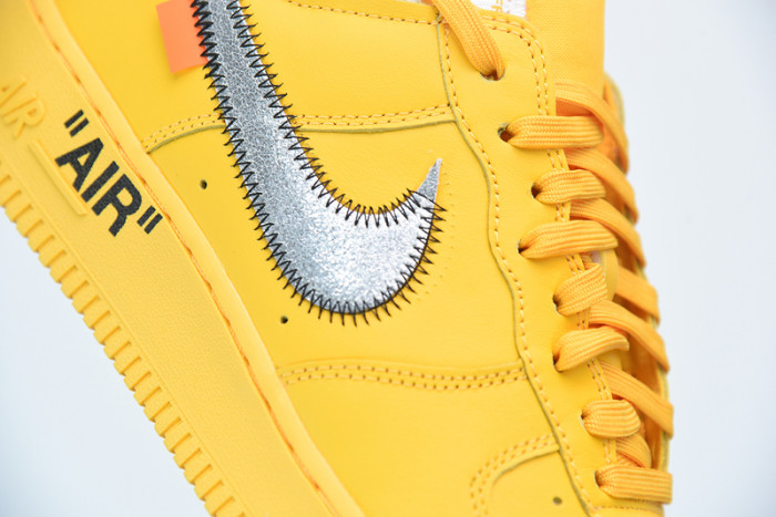 off-white x nike air force 1 low “university gold” dd1876-700