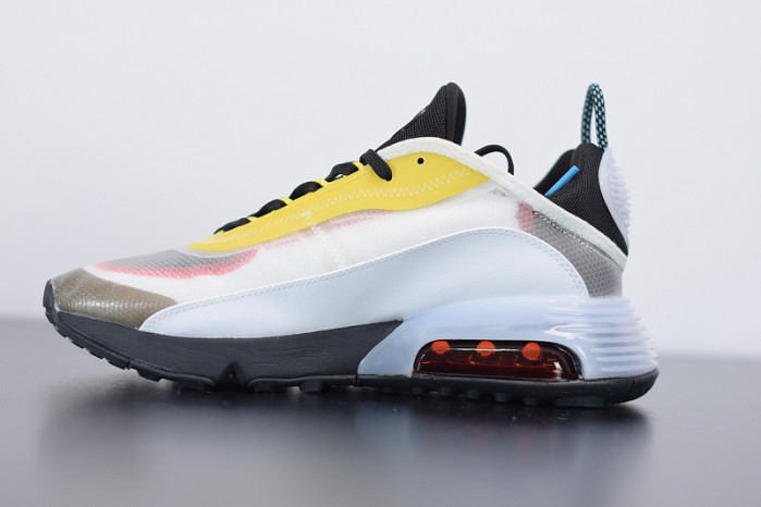 nike air max 2090 white speed yellow bleached aqua ct1091-100