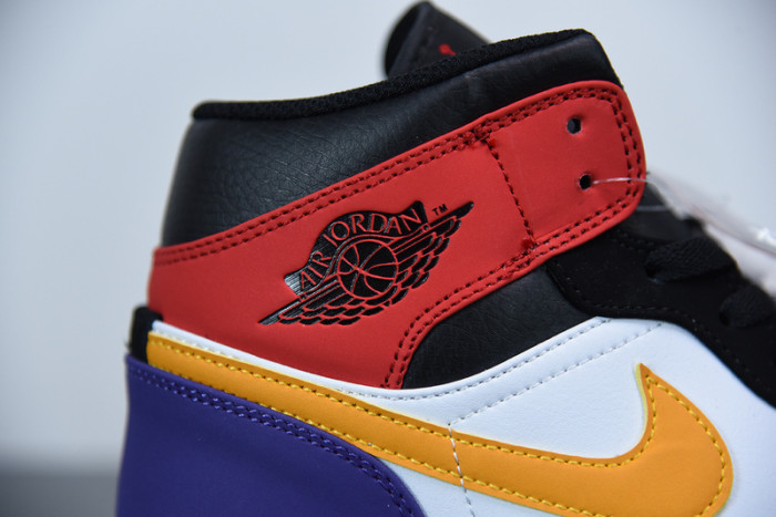 air jordan 1 mid bred multi-color 554724-125