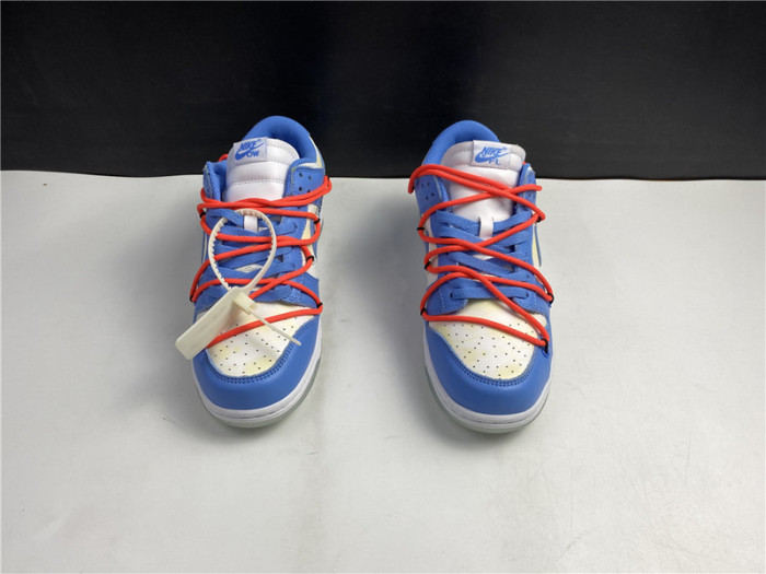 nike sb dunk low off-white blue ct0856-403