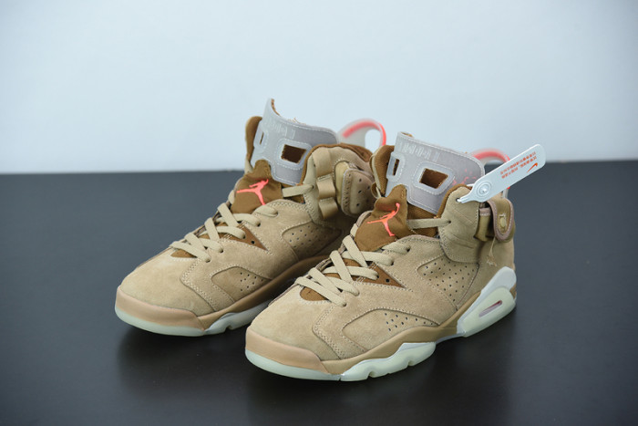 air jordan 6 x travis scott british khaki