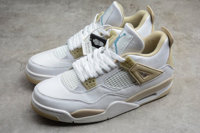 air jordan 4 gs linen 487724-118