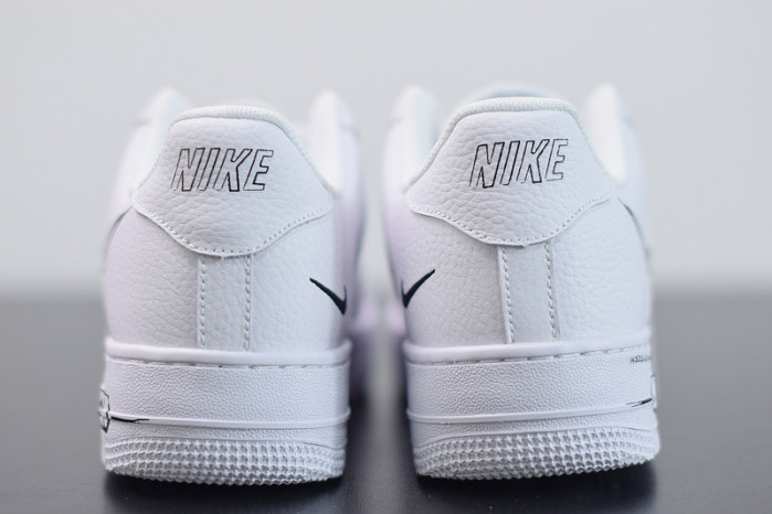 nike air force 1 low sketch white black cw7581-101