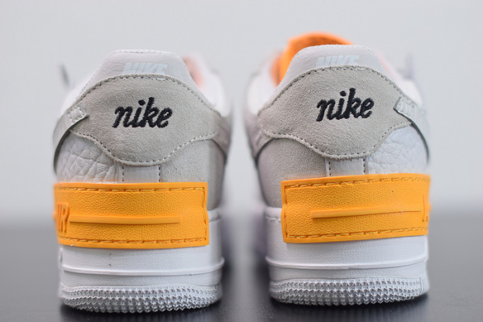nike air force 1 shadow vast grey laser orange cu3446-001