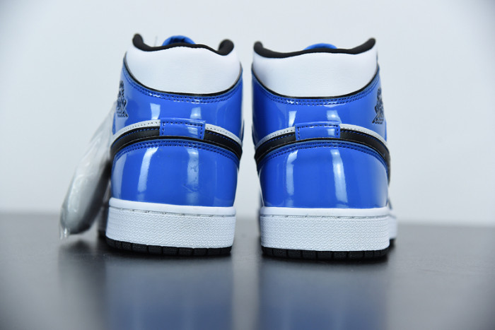 air jordan 1 mid signal blue dd6834-402