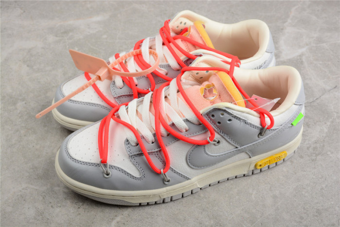 off white nike dunk low 06 of 50 ow dm1602-110