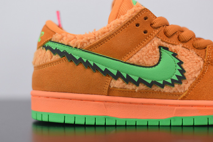 nike sb dunk low grateful dead bears orange cj5378-800