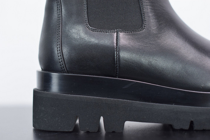 Bottega Veneta Chelsea Tire Leather high Boot