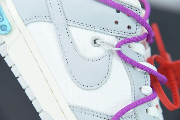 off-white x nike sb dunk low “45 of 50” ow dm1602-101