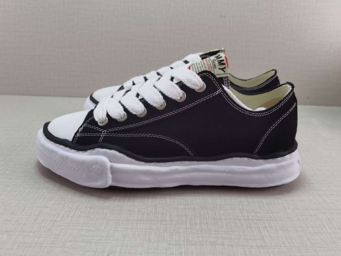 Maison Mihara Yasuhiro Peterson OG Sole Canvas Low A01FW702-BLK