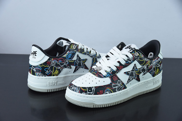 bape sta to low x medicom toy exhibition