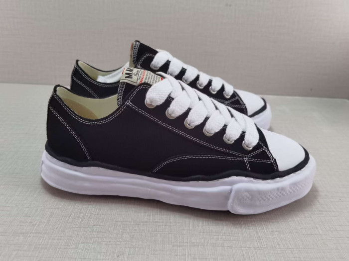 Maison Mihara Yasuhiro Peterson OG Sole Canvas Low A01FW702-BLK