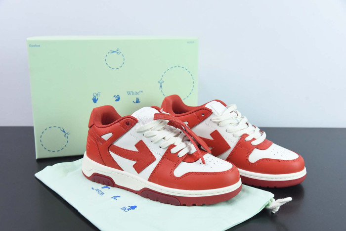 off-white out of office red white