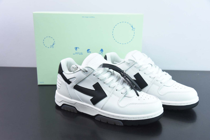 off-white out of office low tops black white