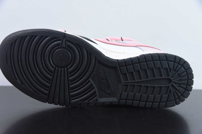nike sb dunk low ”multi color“ pink black fd4623-155