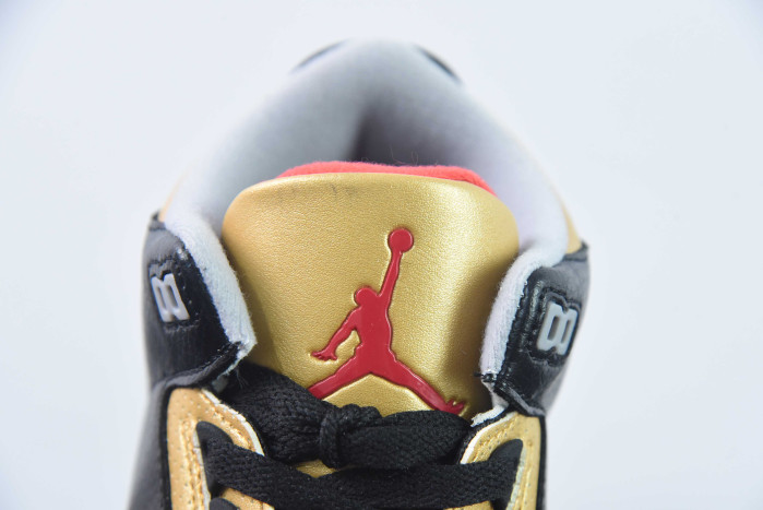 air jordan 3 black gold ck9246-067