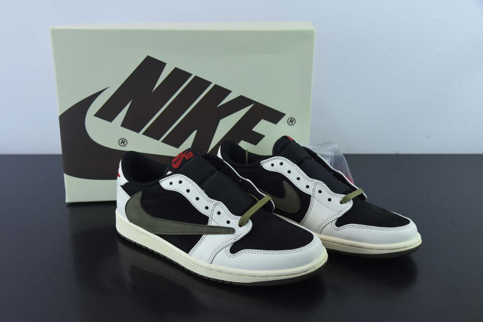 air jordan 1 x travis scott olive ts dz4137-106