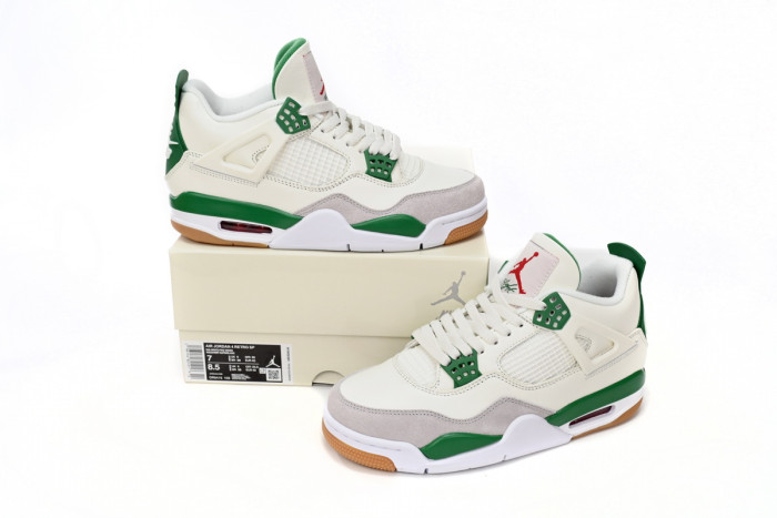 nike sb x air jordan 4 pine green dr5415-103