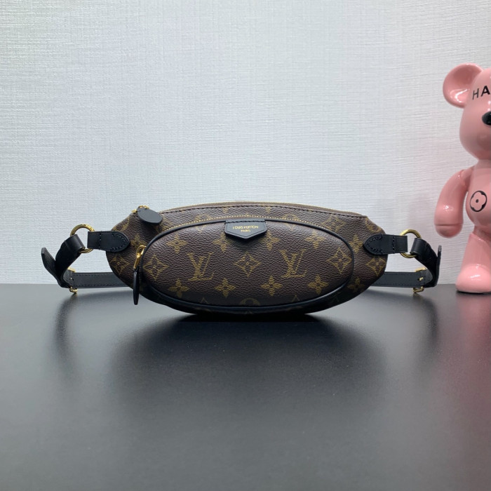 Louis Vuitton LV Monogram Brown Keepit Bumbag M14806