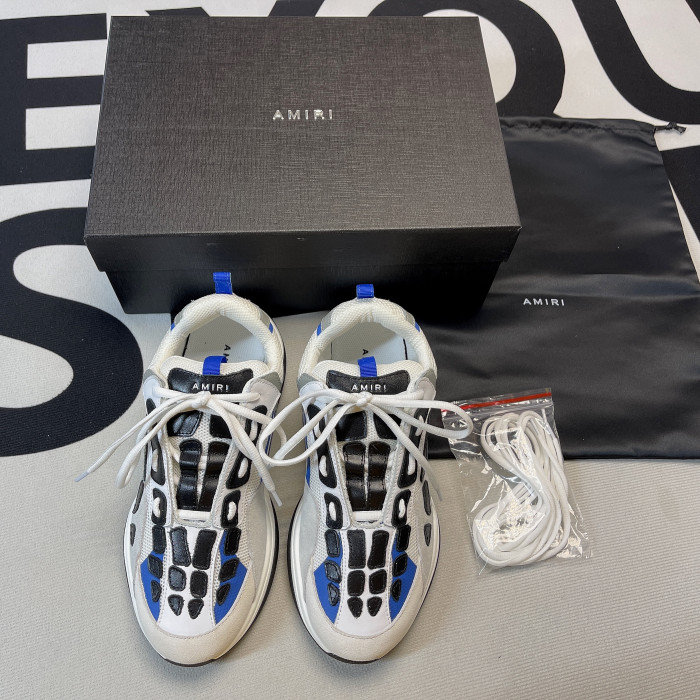 AMIRI Bone Runner Skel Top Low Sneaker