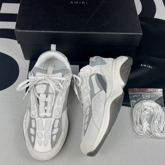 AMIRI Bone Runner Skel Top Low Sneaker