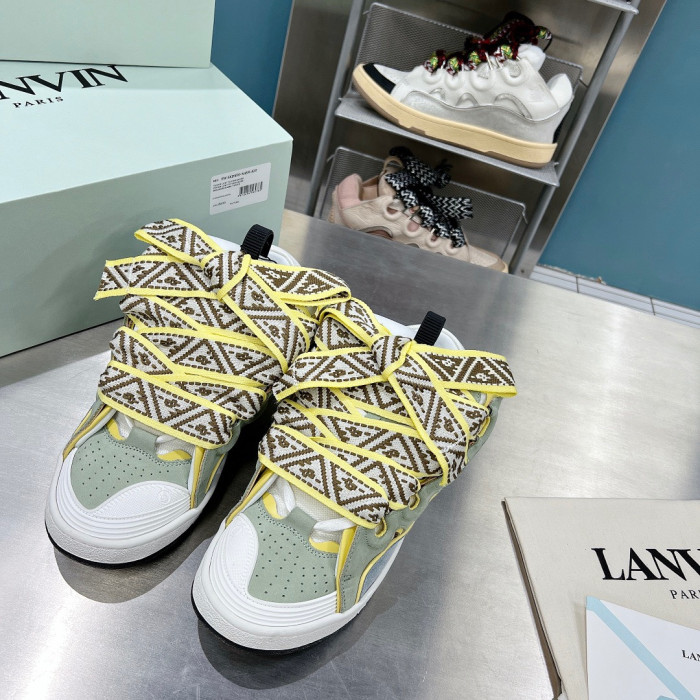 lanvin leather curb