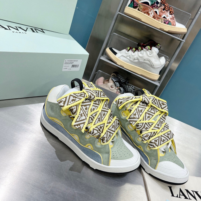 lanvin leather curb