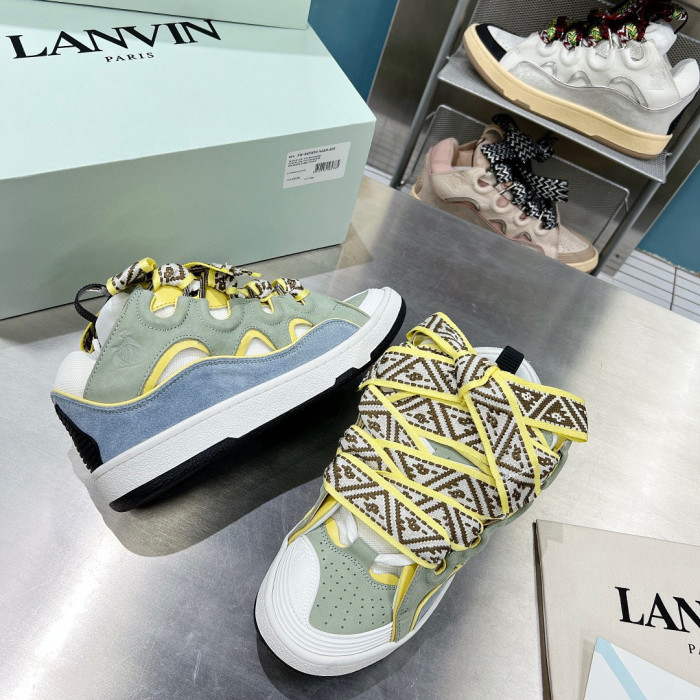 lanvin leather curb