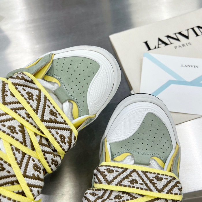 lanvin leather curb
